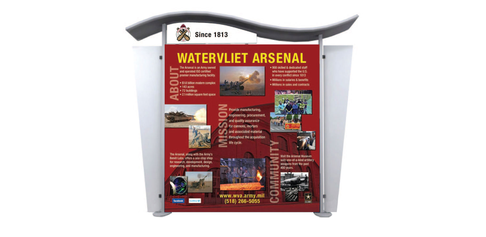 Government trade show display design